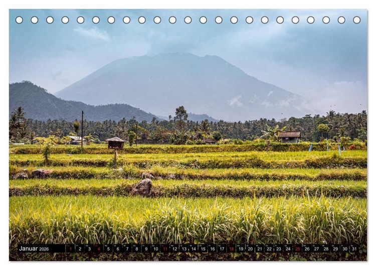 Produktbild: Bali Indonesien (Tischkalender 2026 DIN A5 quer), CALVENDO Monatskalender