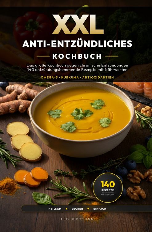 Produktbild: XXL Kochbuch-Reihe / XXL Anti-Entz&uuml;ndliches Kochbuch f&uuml;r Senioren