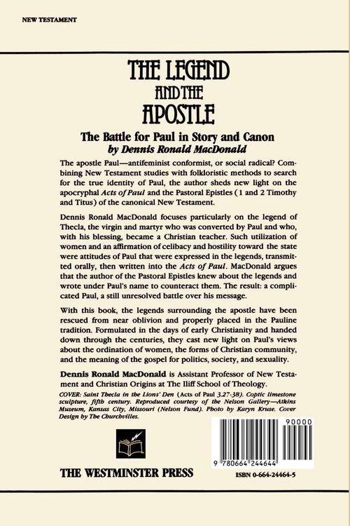 Produktbild: The Legend and the Apostle