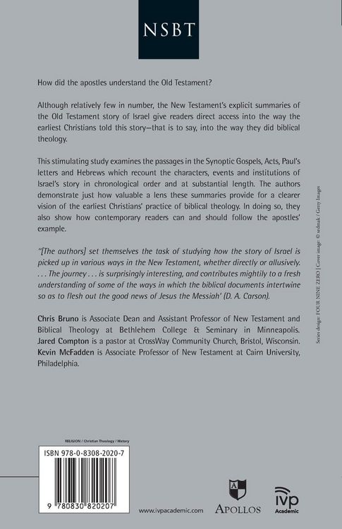 Produktbild: Biblical Theology According to the Apostles