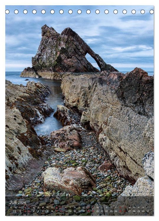 Produktbild: Schottland: Highlands und die Isle of Skye (Tischkalender 2026 DIN A5 hoch), CALVENDO Monatskalender