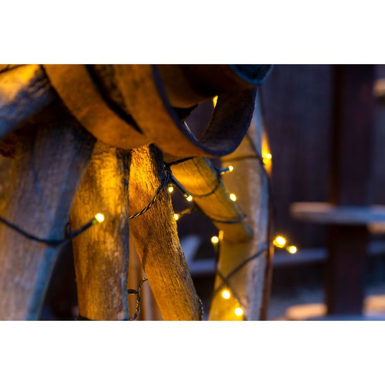 Produktbild: Idena Lichterkette 40 LED warmwei&szlig; 8h Timer 8,90m