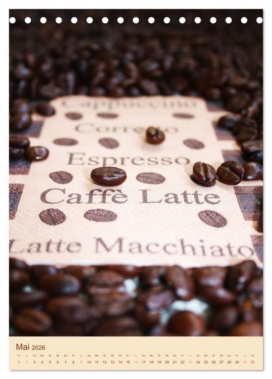 Produktbild: Der Kaffee ist fertig (Tischkalender 2026 DIN A5 hoch), CALVENDO Monatskalender