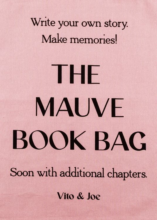 Produktbild: Baumwolltasche in Mauve "The Orchid Book Bag"