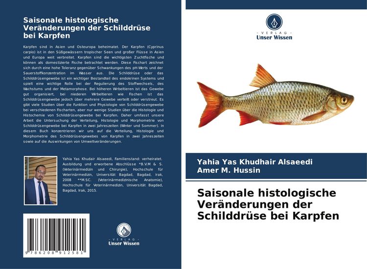 Produktbild: Saisonale histologische Ver&auml;nderungen der Schilddr&uuml;se bei Karpfen