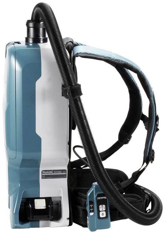 Produktbild: Makita DVC665ZU Akku-Rucksackstaubsauger