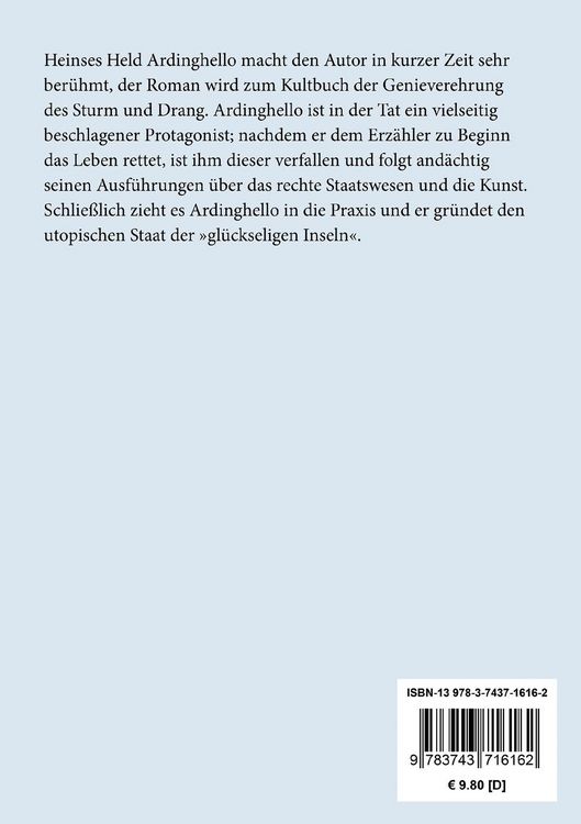 Produktbild: Ardinghello und die gl&uuml;ckseligen Inseln