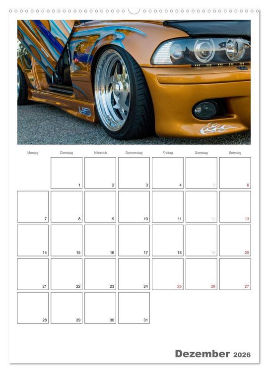 Produktbild: Tuning Power Planer (hochwertiger Premium Wandkalender 2026 DIN A2 hoch), Kunstdruck in Hochglanz