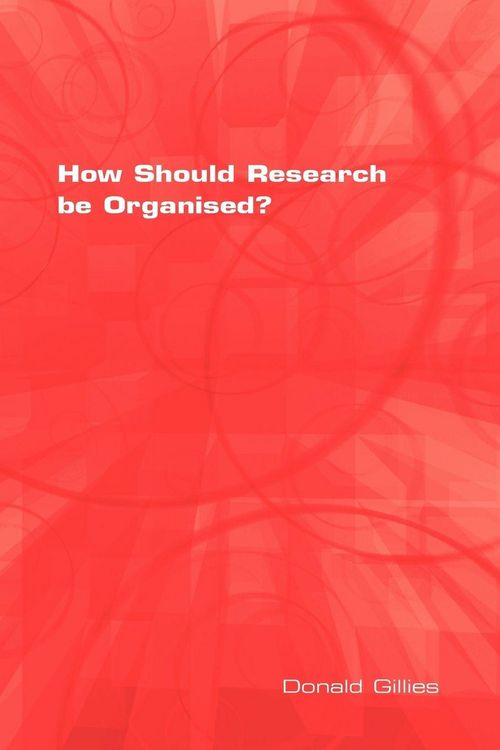 Produktbild: How Should Research Be Organised?