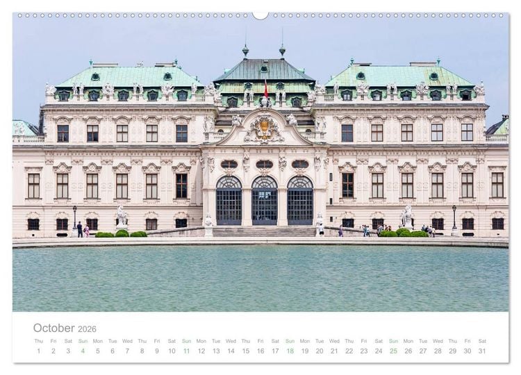Produktbild: Touring Austria (High Quality Premium Wall Calendar 2026 DIN A2 landscape),CALVENDO 12 Month Wall Calendar