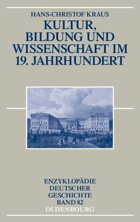 Produktbild: Kultur, Bildung und Wissenschaft im 19. Jahrhundert