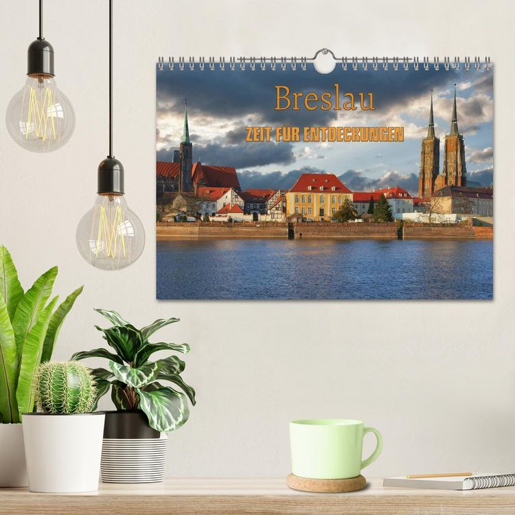 Produktbild: Breslau &ndash; Zeit f&uuml;r Entdeckungen (Wandkalender 2026 DIN A4 quer), CALVENDO Monatskalender