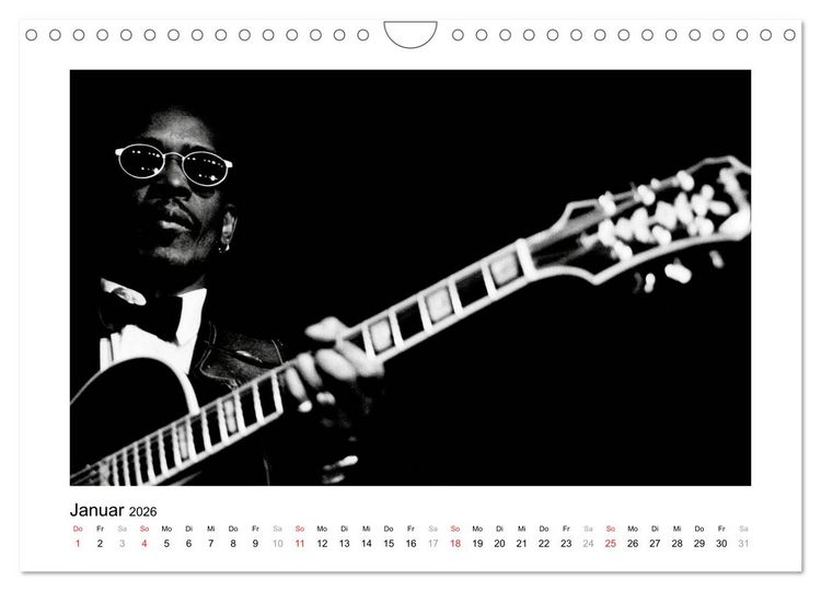 Produktbild: Jazztime (Wandkalender 2026 DIN A4 quer), CALVENDO Monatskalender