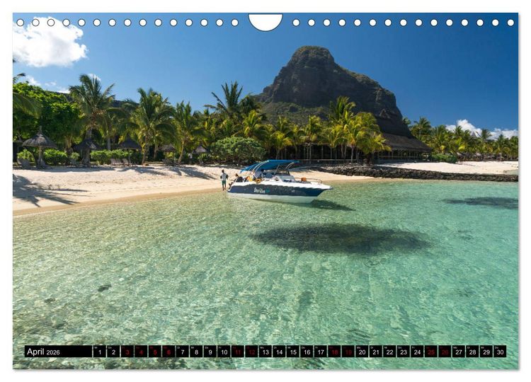 Produktbild: Trauminsel Mauritius (Wandkalender 2026 DIN A4 quer), CALVENDO Monatskalender