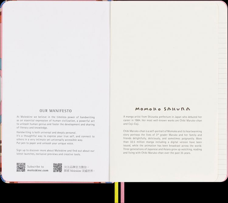 Produktbild: Moleskine Sakura Sammlerbox m. 2 Notizb&uuml;chern A5 Geb