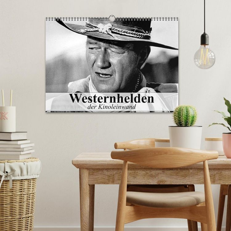 Produktbild: Westernhelden der Kinoleinwand (Wandkalender 2026 DIN A3 quer), CALVENDO Monatskalender