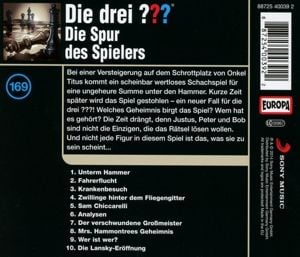 Produktbild: Die drei ??? (169) Die Spur des Spielers