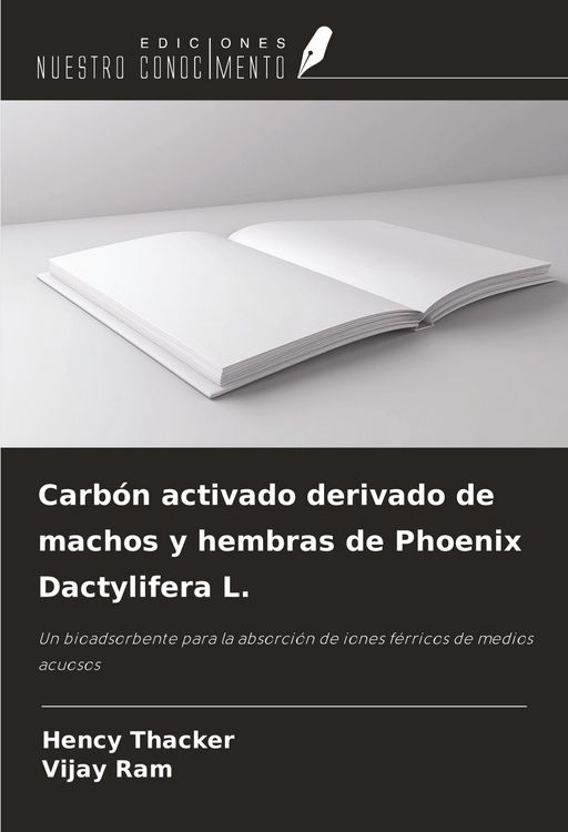 Produktbild: Carb&oacute;n activado derivado de machos y hembras de Phoenix Dactylifera L.