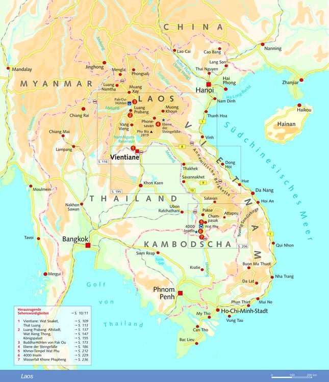 Produktbild: TRESCHER Reiseführer Laos