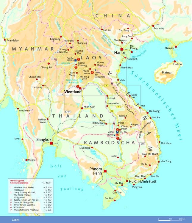 Produktbild: TRESCHER Reisef&uuml;hrer Laos