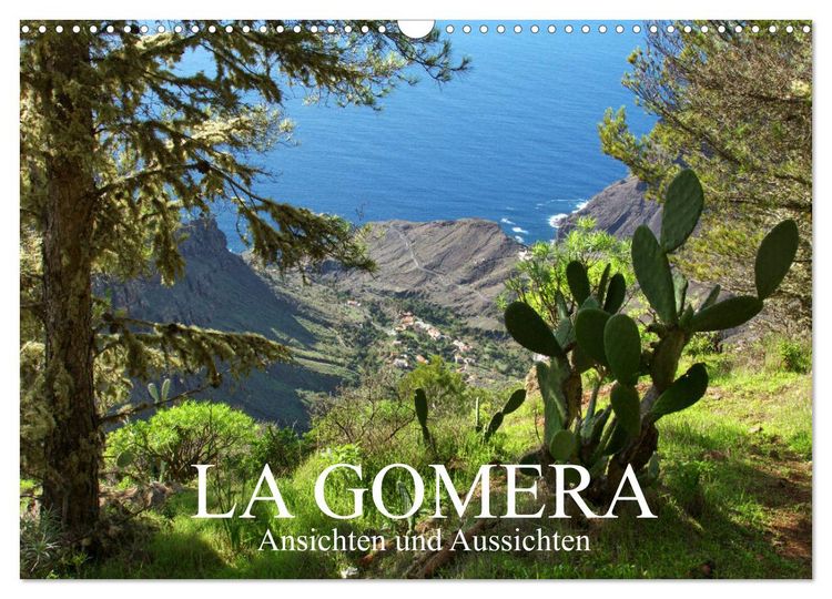 Produktbild: La Gomera - Ansichten und Aussichten (Wandkalender 2026 DIN A3 quer), CALVENDO Monatskalender