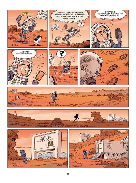Produktbild: Elon & Jeff on Mars