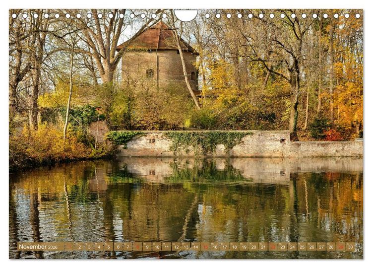 Produktbild: Augsburg - Stadt des Wassers zwischen Lech und Wertach (Wandkalender 2026 DIN A4 quer), CALVENDO Monatskalender