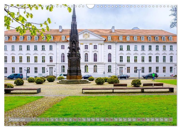 Produktbild: Ein Blick auf die Hansestadt Greifswald (Wandkalender 2026 DIN A3 quer), CALVENDO Monatskalender
