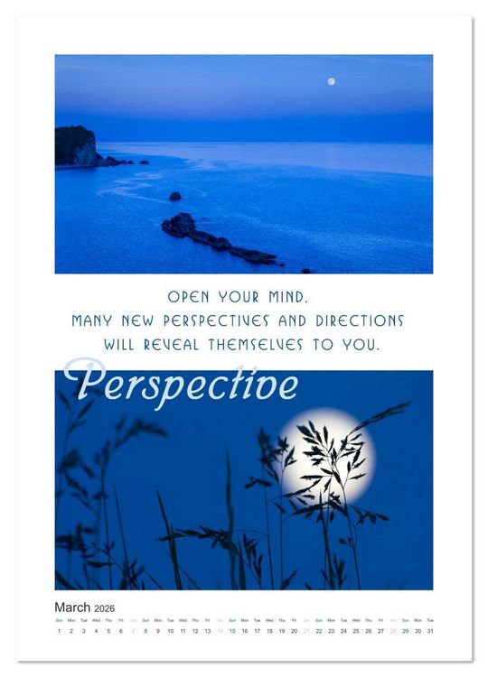 Produktbild: Inspiration for your Journey (High Quality Premium Wall Calendar 2026 DIN A2 portrait),CALVENDO 12 Month Wall Calendar
