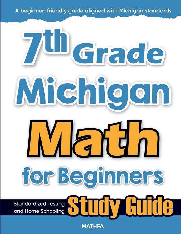 Produktbild: 7th Grade Michigan Math for Beginners