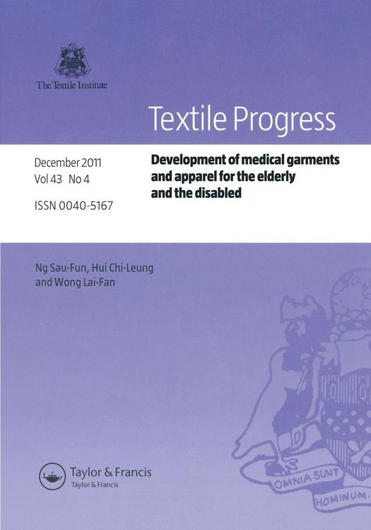 Produktbild: Development of Medical Garments and Apparel for the Elderly and the Disabled