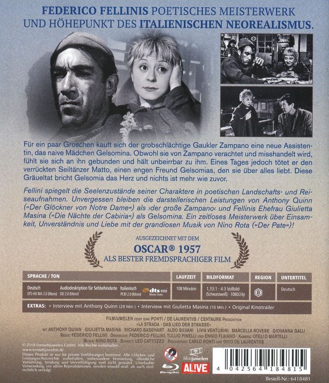 Produktbild: La Strada - Das Lied der Stra&szlig;e