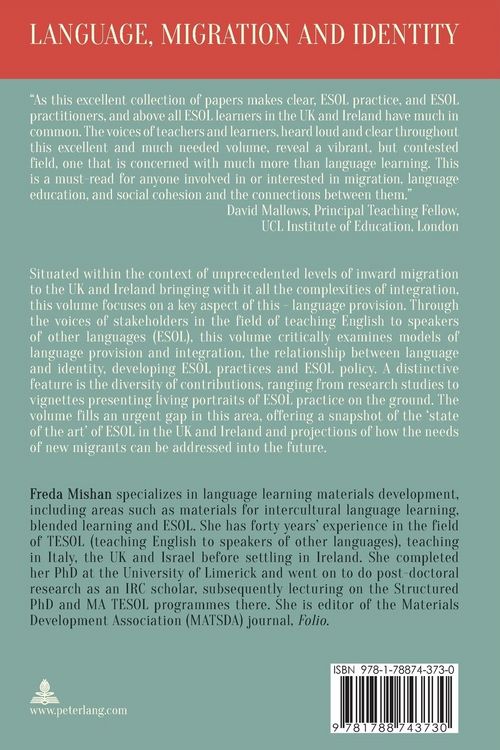Produktbild: ESOL Provision in the UK and Ireland: Challenges and Opportunities