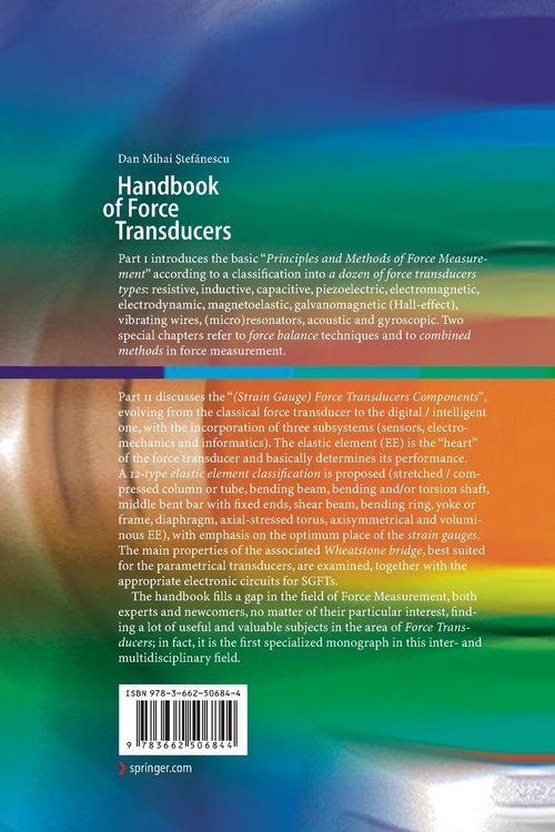 Produktbild: Handbook of Force Transducers