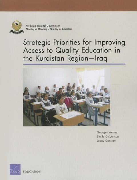 Produktbild: Strategic Priorities for Improving Access to Quality Education in the Kurdistan Region Iraq