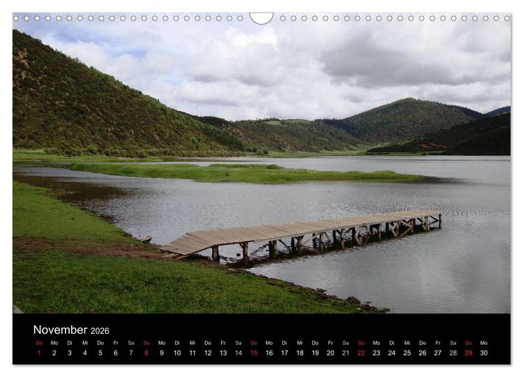 Produktbild: Impressionen aus China (Wandkalender 2026 DIN A3 quer), CALVENDO Monatskalender