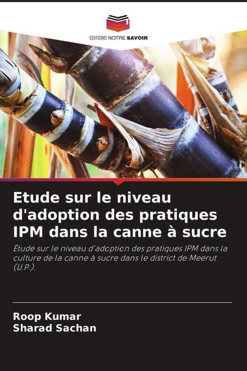 Produktbild: Etude sur le niveau d'adoption des pratiques IPM dans la canne &agrave; sucre