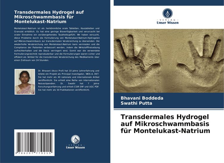 Produktbild: Transdermales Hydrogel auf Mikroschwammbasis f&uuml;r Montelukast-Natrium