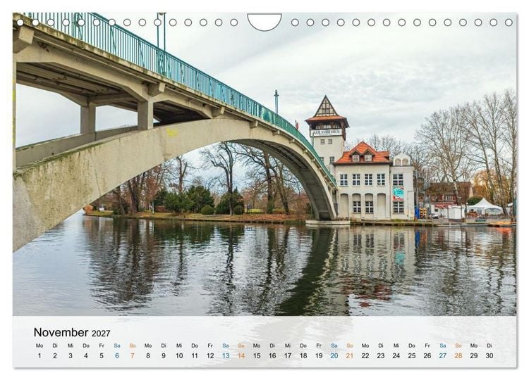 Produktbild: Berliner Wasserwege &ndash; Die Spree und ihre Kan&auml;le (Wandkalender 2027 DIN A4 quer), CALVENDO Monatskalender