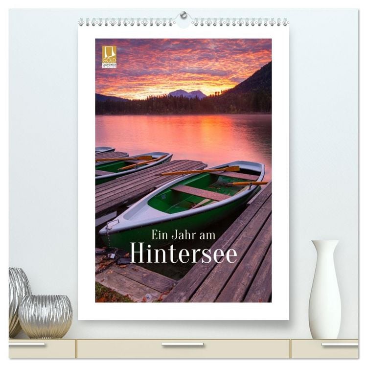 Produktbild: Ein Jahr am Hintersee (hochwertiger Premium Wandkalender 2027 DIN A2 hoch), Kunstdruck in Hochglanz