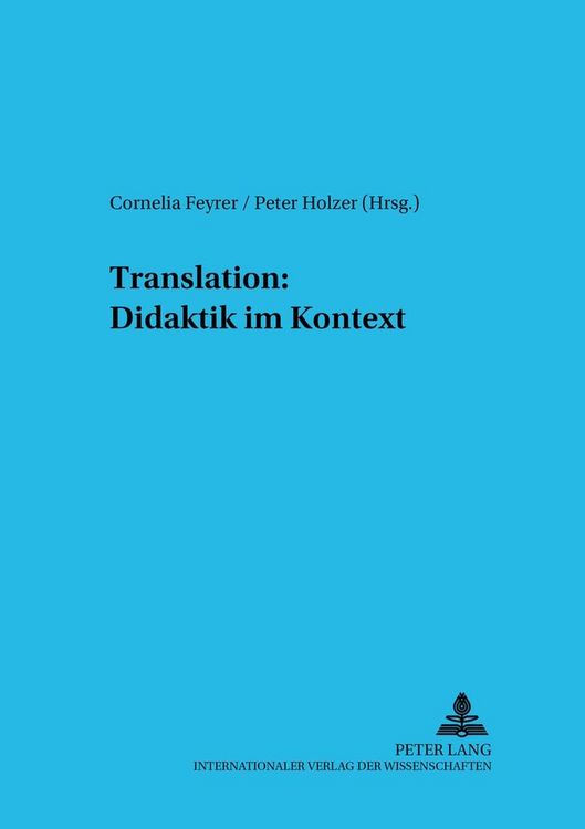 Produktbild: Translation: Didaktik im Kontext