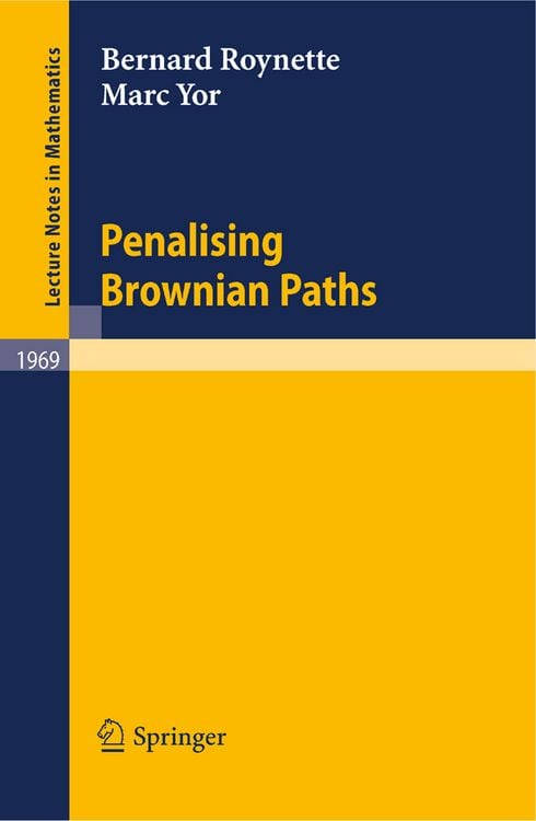 Produktbild: Penalising Brownian Paths