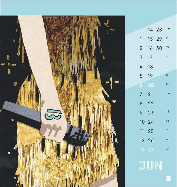 Produktbild: Taylor Postkartenkalender 2027