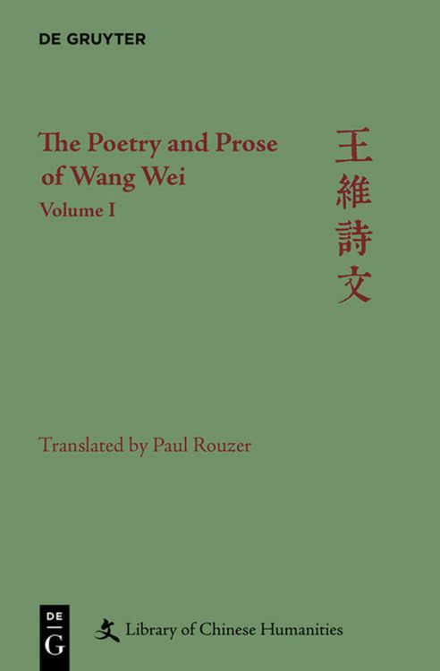 Produktbild: The Poetry and Prose of Wang Wei