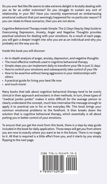Produktbild: Cognitive Behavioral Therapy