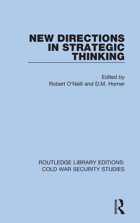 Produktbild: New Directions in Strategic Thinking