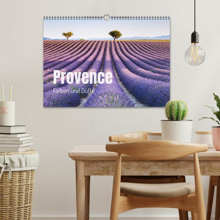 Produktbild: Provence - Farben und D&uuml;fte (Wandkalender 2026 DIN A3 quer), CALVENDO Monatskalender