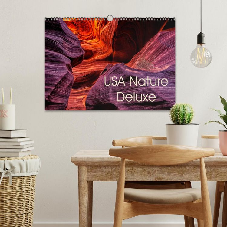 Produktbild: USA Nature Deluxe (Wall Calendar 2026 DIN A3 landscape), CALVENDO 12 Month Wall Calendar