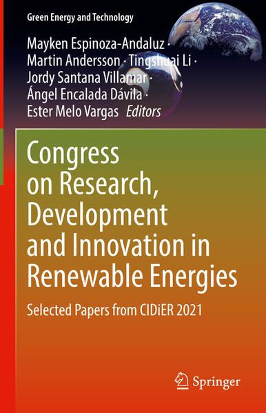 Produktbild: Congress on Research, Development and Innovation in Renewable Energies
