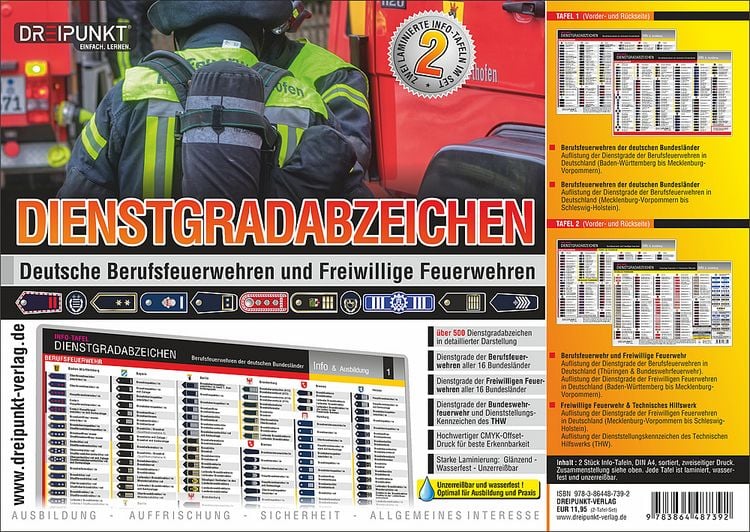 Produktbild: Dienstgradabzeichen Feuerwehr